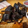 Glazed Short Ribs with Johnny Cakes